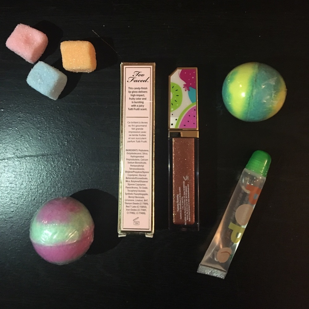 1 LEFT! Tutti Frutti Lip Glaze in Yummy Rummy - Picture 4 of 4